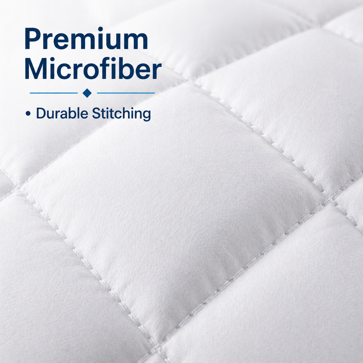 Waterproof Quilted Mattress Protector – OEKO-TEX® Certified Microfiber, Breathable &  Noiseless Bed Cover with Deep Pocket Fitted Skirt, Soft Mattress Pad for All Sizes