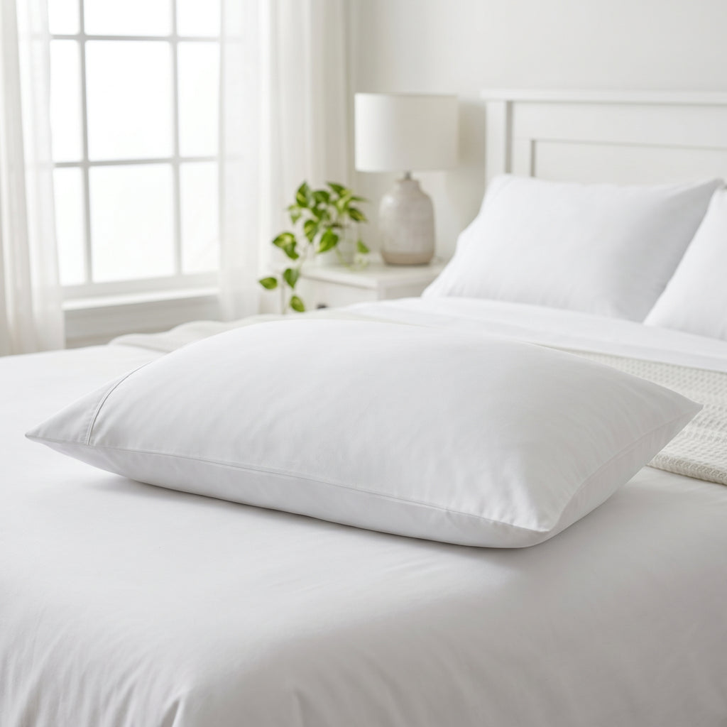Ultra-Soft Microfiber Pillowcase Set of 2 (48 x 74 cm) – Breathable, Wrinkle-Resistant,  Smooth & Durable Pillow Covers – Easy Care Bedding (White, Navy, Gray, Teal)