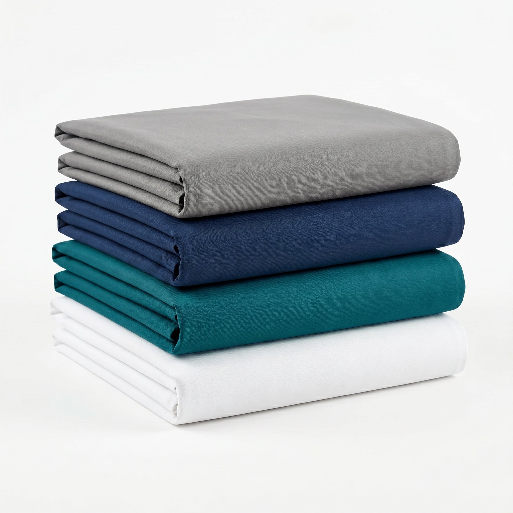 Ultra-Soft Microfiber Pillowcase Set of 2 (48 x 74 cm) – Breathable, Wrinkle-Resistant,  Smooth & Durable Pillow Covers – Easy Care Bedding (White, Navy, Gray, Teal)