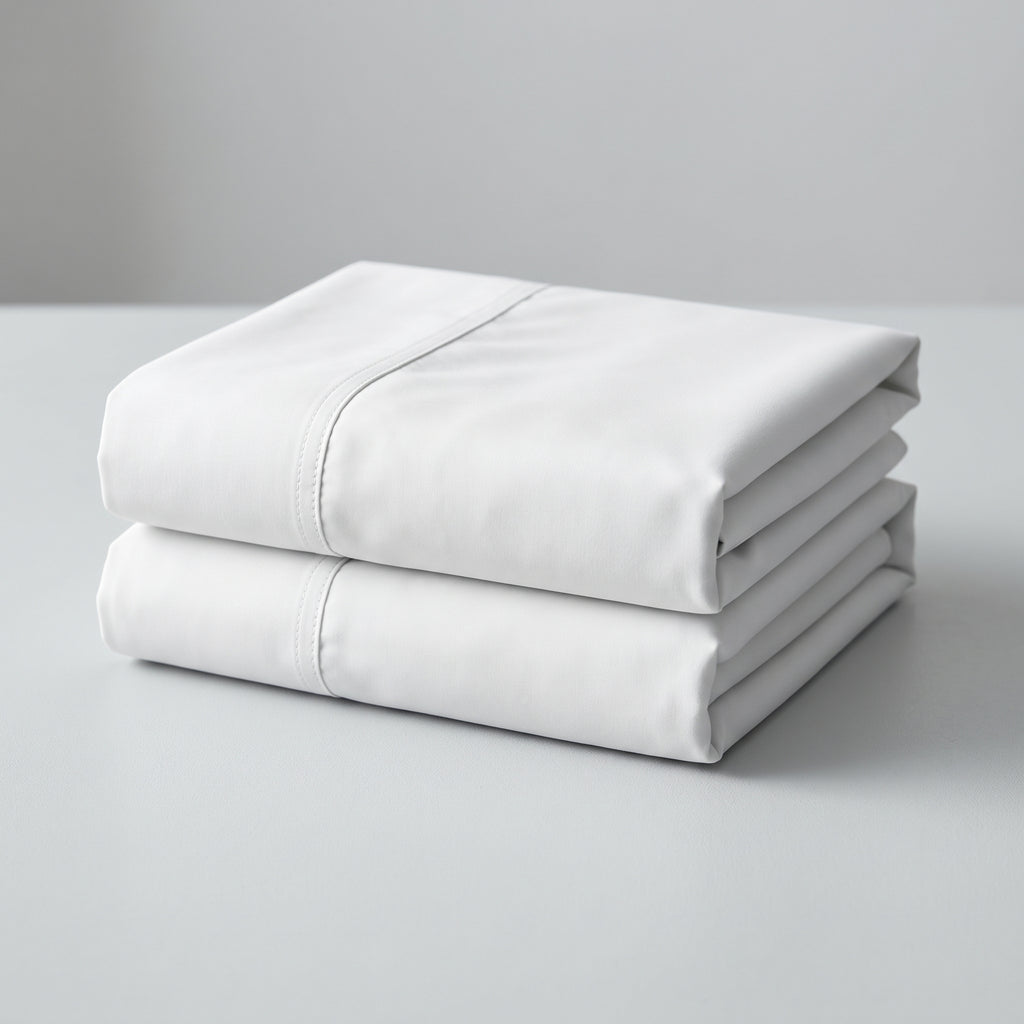 Ultra-Soft Microfiber Pillowcase Set of 2 (48 x 74 cm) – Breathable, Wrinkle-Resistant,  Smooth & Durable Pillow Covers – Easy Care Bedding (White, Navy, Gray, Teal)